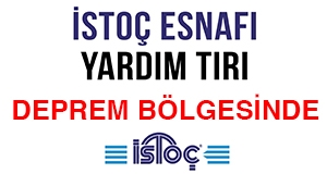 İstoç Yardım Tırı Deprem Bölgesinde