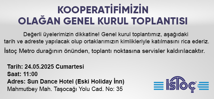 KOOPERATİFİMİZİN OLAĞAN GENEL KURUL TOPLANTISI