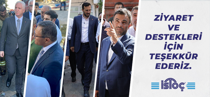 Ziyaret ve Destekleri İçin Teşekkür Ederiz